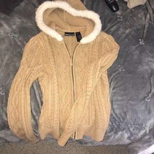 🎀DKNY CANLE KNIT SWEATER-EXTRA WARM!!